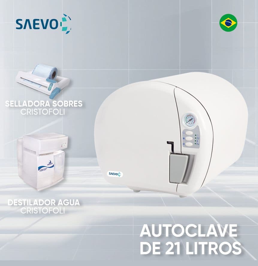 Autoclave de 21 Litros