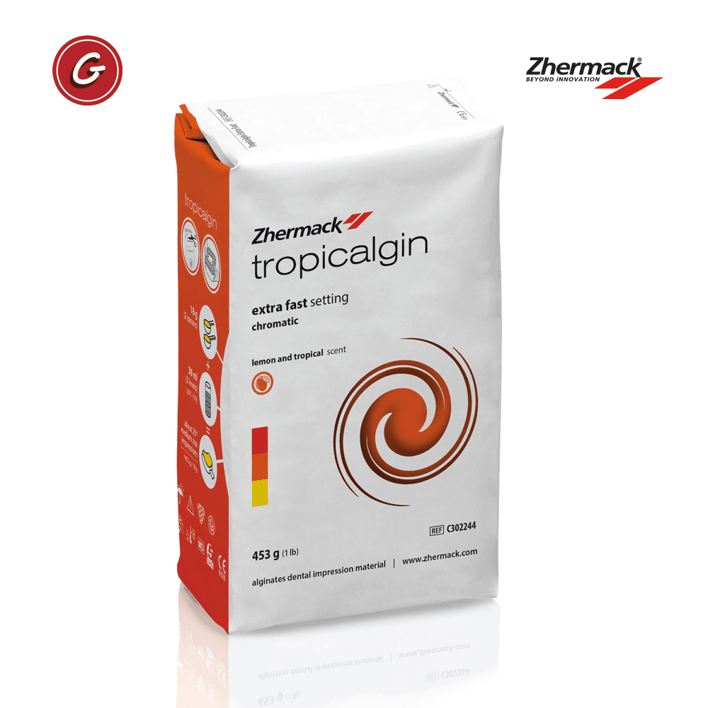 ZHERMACK ALGINATO TROPICALGIN FAST SET X 453 GR