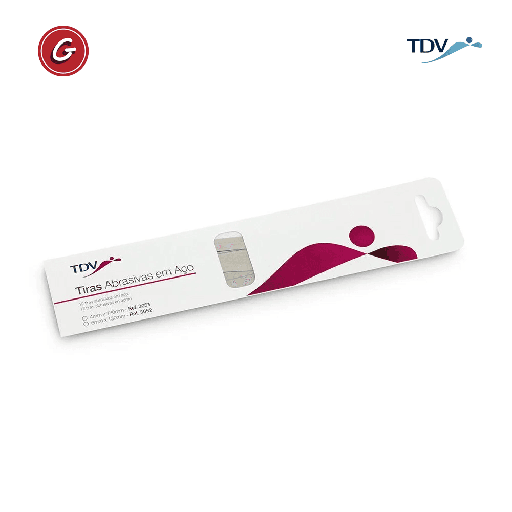 TDV Tiras Abrasivas Acero-12u de 4x130 mm 3051