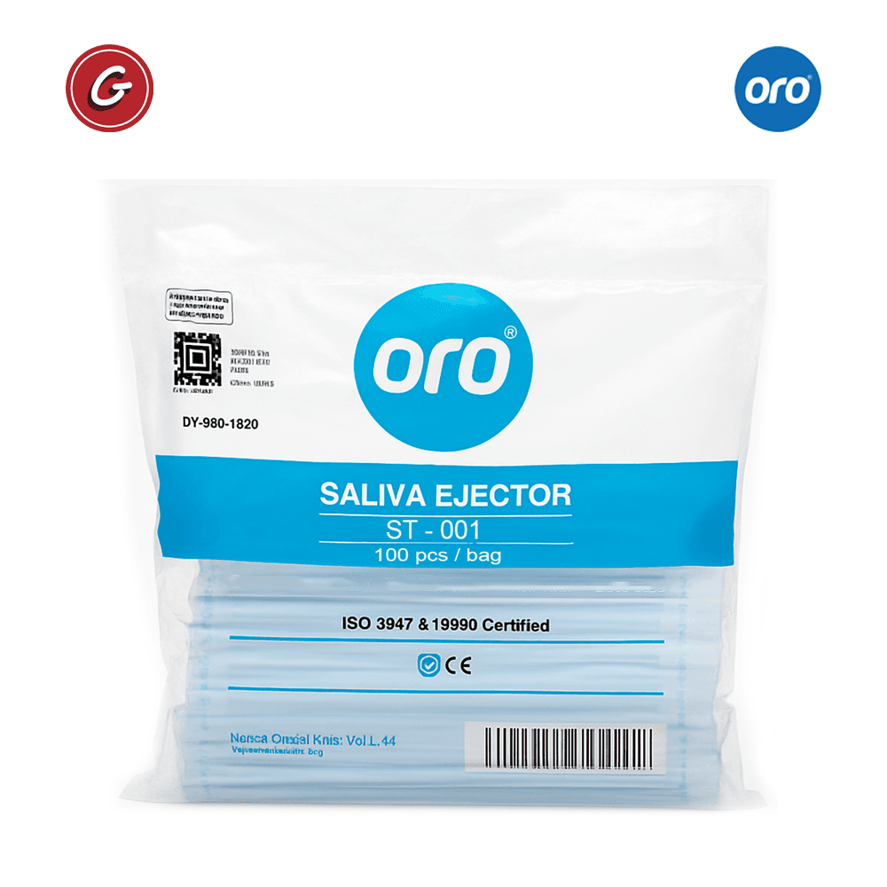 ORO EYECTOR DE SALIVA AZUL ST-001