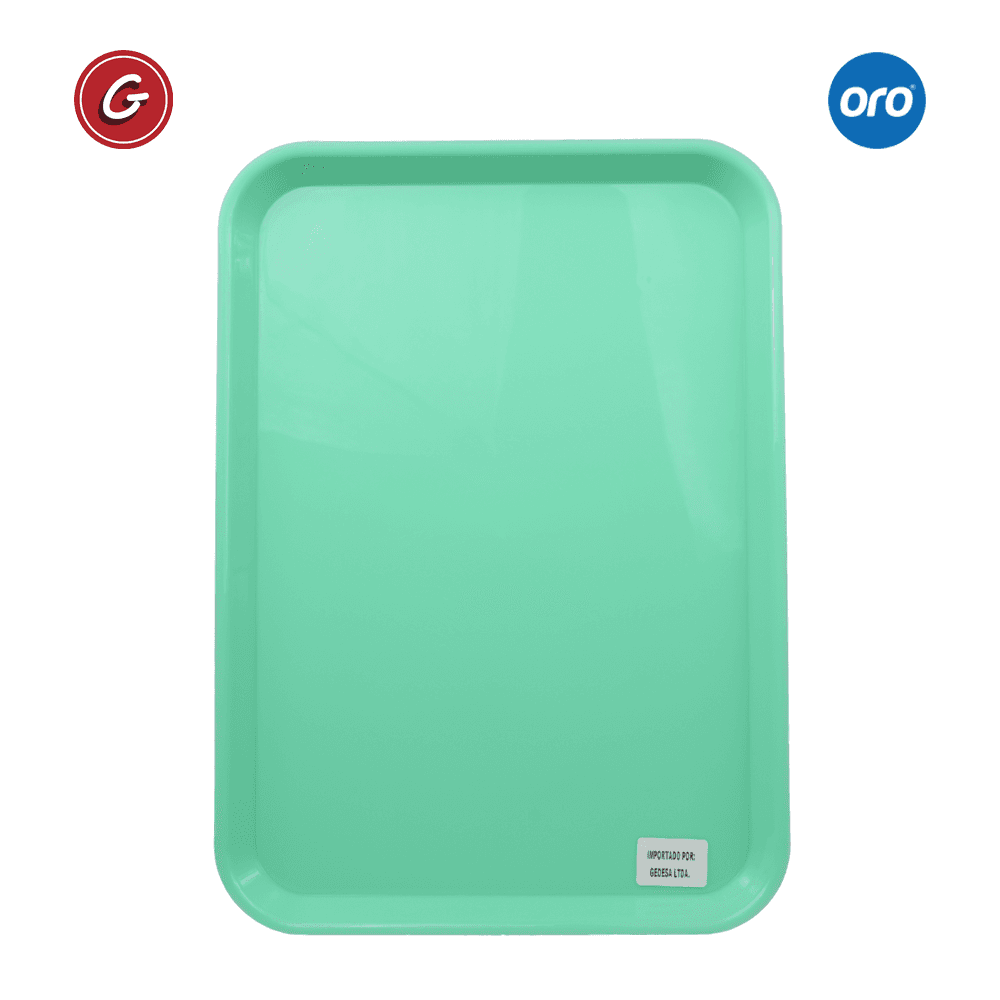 ORO BANDEJA DE PLASTICO PLANA DT-001