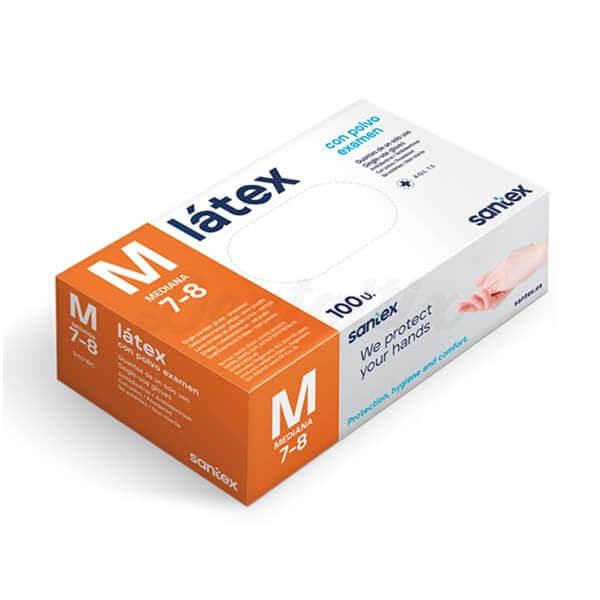 SUPERMAX GUANTE DESCART. P/CAJA SMALL