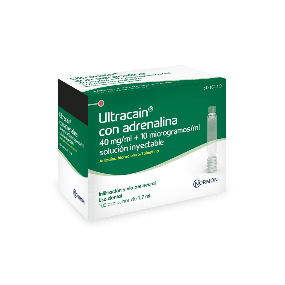 NS ANESTESIA ARTICAINA 4% E-100 VIDRIO POR PIEZA