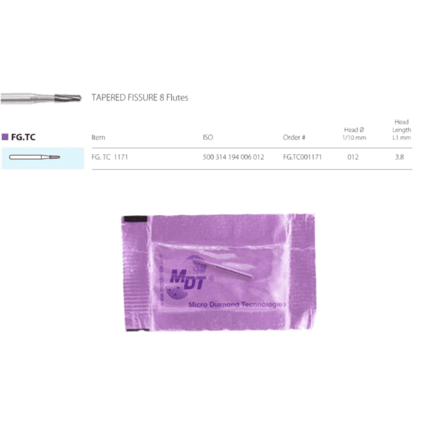 COLTENE FRESA ALPEN CARBURO FG 557L - 60018631